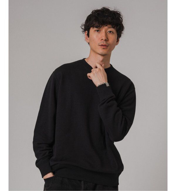 EDIFICE「【LOOPWHEELER for LOWERCASE】ライトツリウラケ ルーズフィットスウェット」|スウェット・ジャージ|