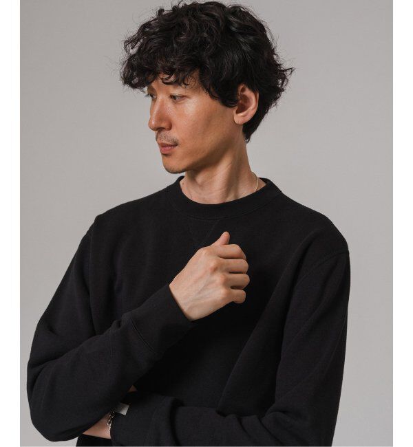 EDIFICE「【LOOPWHEELER for LOWERCASE】ライトツリウラケ ルーズフィットスウェット」|スウェット・ジャージ|