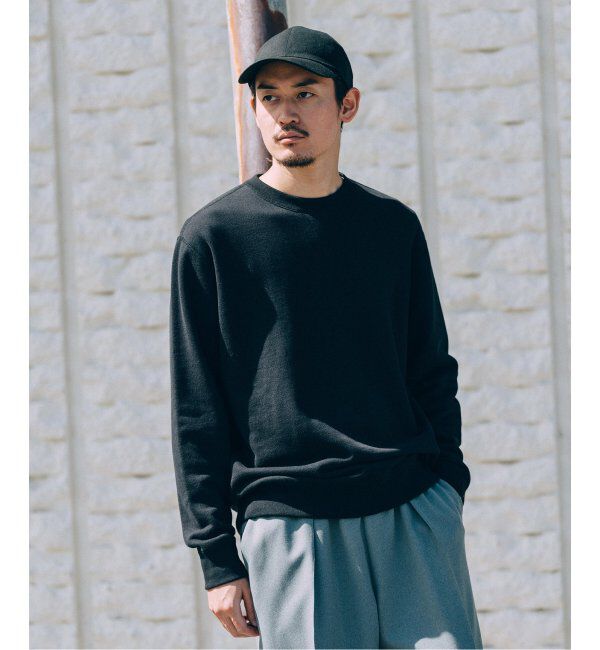 EDIFICE「【LOOPWHEELER for LOWERCASE】ライトツリウラケ ルーズフィットスウェット」|スウェット・ジャージ|