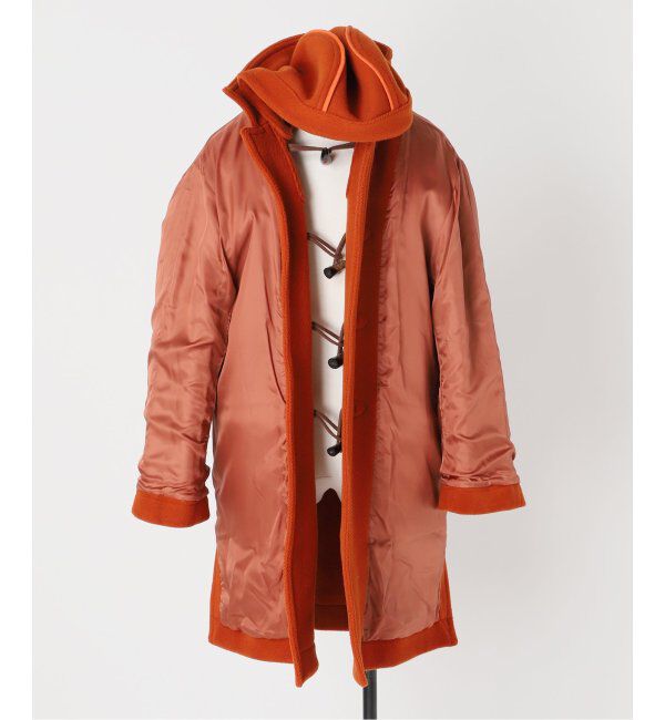 EDIFICE「INVERTERE(インバーティア) 別注 デタッチャブルヘリンボンダッフル」|ダッフルコート|