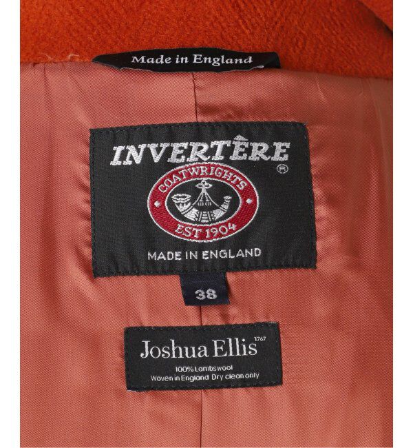 EDIFICE「INVERTERE(インバーティア) 別注 デタッチャブルヘリンボンダッフル」|ダッフルコート|