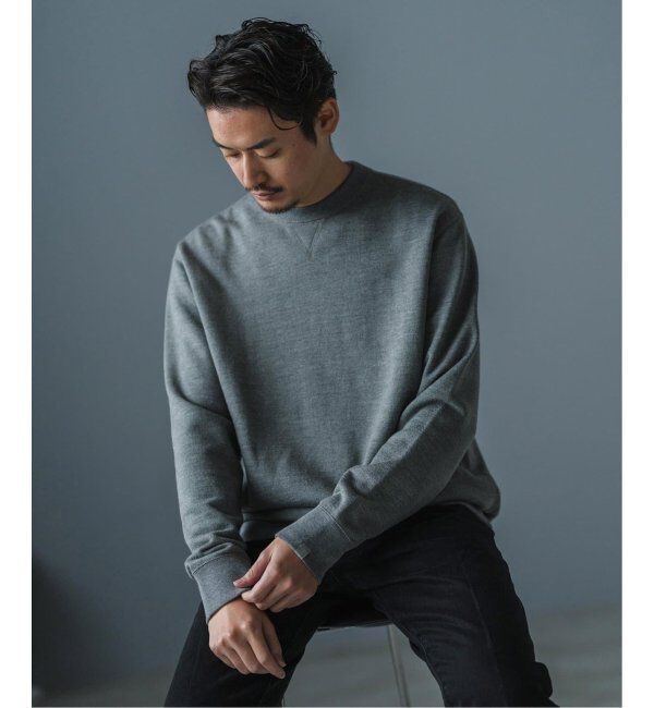 EDIFICE「LOOPWHEELER &times; LOWERCASE for EDIFICE ウール/シルク スウェットSP」|スウェット・ジャージ|