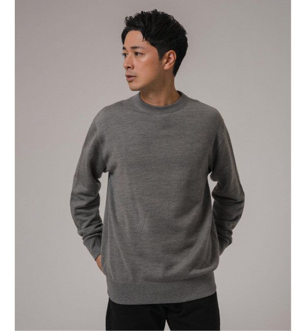 EDIFICE「LOOPWHEELER &times; LOWERCASE for EDIFICE ウール/シルク スウェットSP」|スウェット・ジャージ|