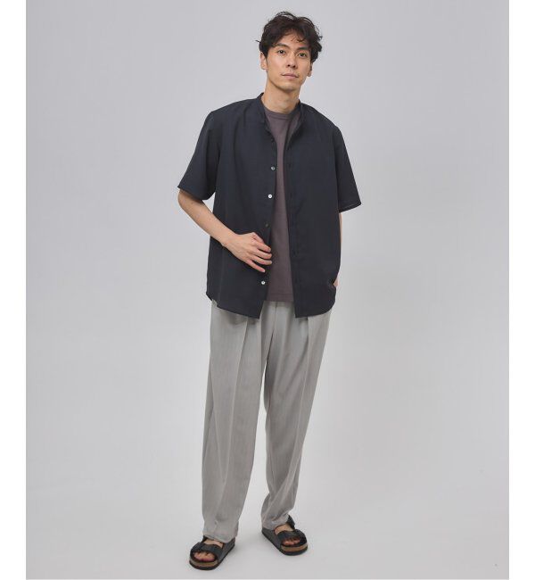 EDIFICE「ワルツ ストライプ バルーンフィットパンツ」|スラックス|