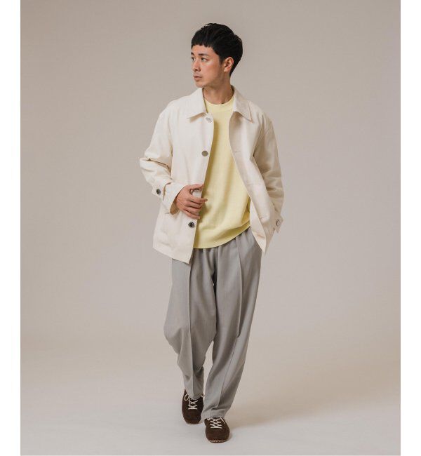 EDIFICE「ワルツ ストライプ バルーンフィットパンツ」|スラックス|