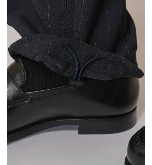 EDIFICE「ワルツ ストライプ バルーンフィットパンツ」|スラックス|