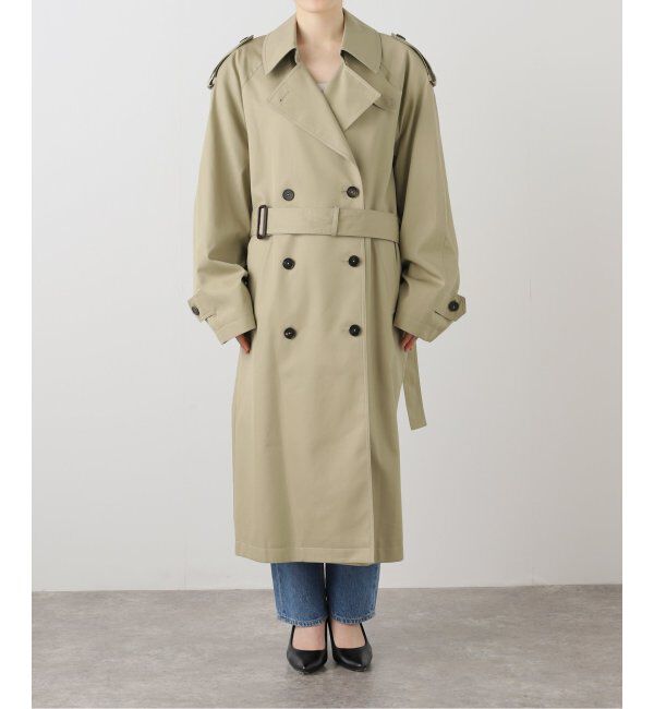 PULP「【Geek Office / ギークオフィス】s/e/o / エスイーオー DOUBLE-BREASTED TRENCH COAT」|トレンチコート|