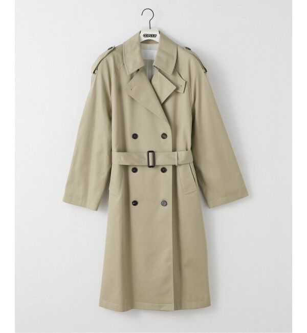 PULP「【Geek Office / ギークオフィス】s/e/o / エスイーオー DOUBLE-BREASTED TRENCH COAT」|トレンチコート|
