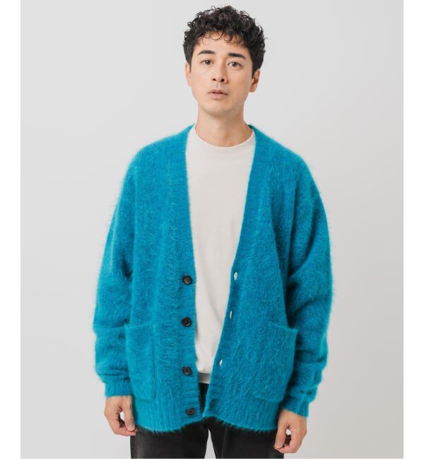 EDIFICE「E. 3GG ウール/モヘア カーディガン」|カーディガン|