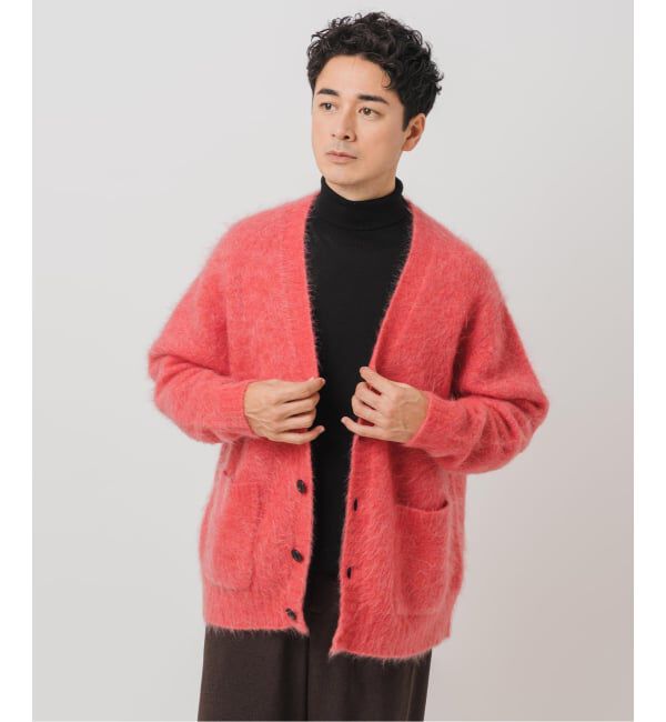 EDIFICE「E. 3GG ウール/モヘア カーディガン」|カーディガン|