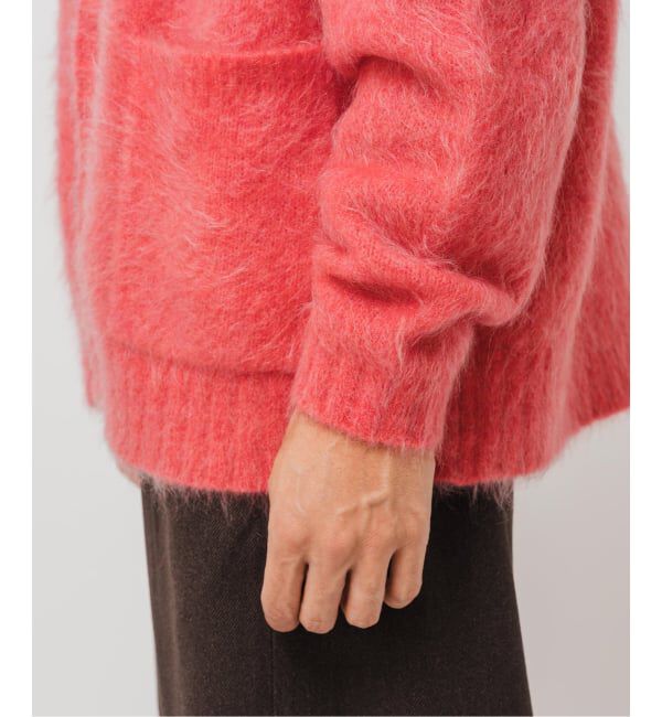 EDIFICE「E. 3GG ウール/モヘア カーディガン」|カーディガン|