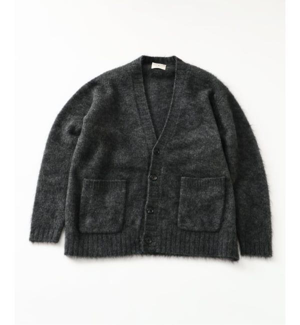 EDIFICE「E. 3GG ウール/モヘア カーディガン」|カーディガン|