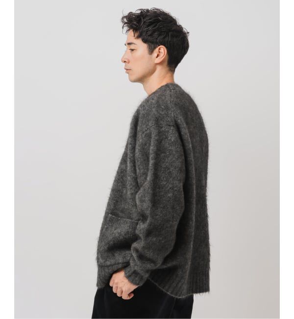 EDIFICE「E. 3GG ウール/モヘア カーディガン」|カーディガン|
