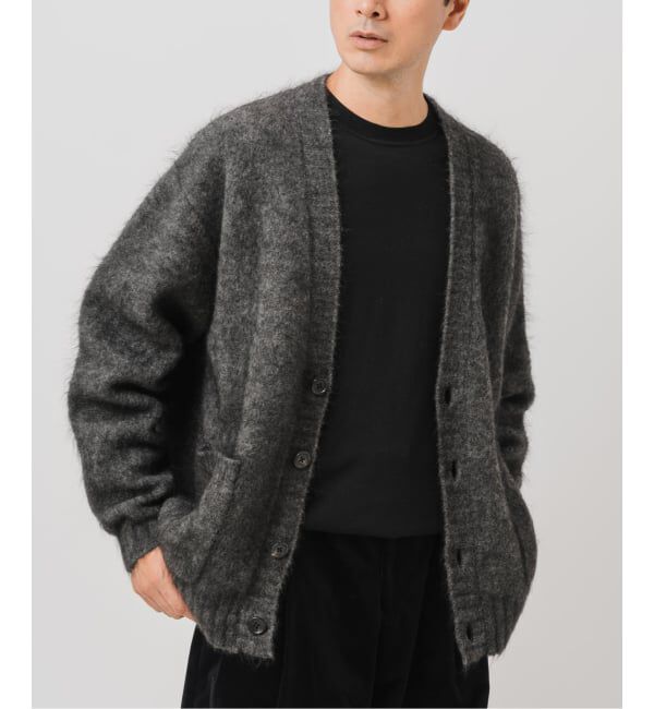 EDIFICE「E. 3GG ウール/モヘア カーディガン」|カーディガン|