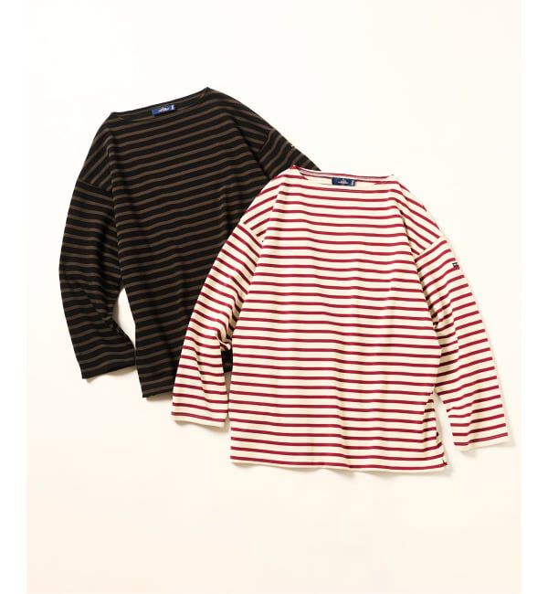 417 EDIFICE「SAINT JAMES  / セントジェームス 別注 ウエッソン ルーズ ボーダー」|Tシャツ・カットソー|