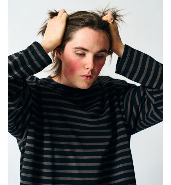 417 EDIFICE「SAINT JAMES  / セントジェームス 別注 ウエッソン ルーズ ボーダー」|Tシャツ・カットソー|