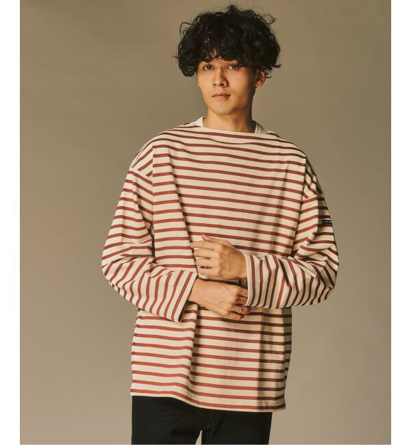 417 EDIFICE「SAINT JAMES  / セントジェームス 別注 ウエッソン ルーズ ボーダー」|Tシャツ・カットソー|