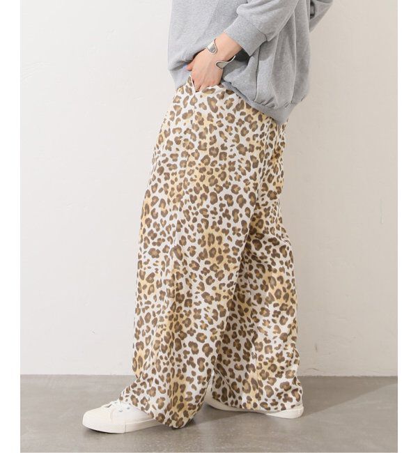 journal standard luxe「バックサテンレオパ イージーパンツ」|その他|