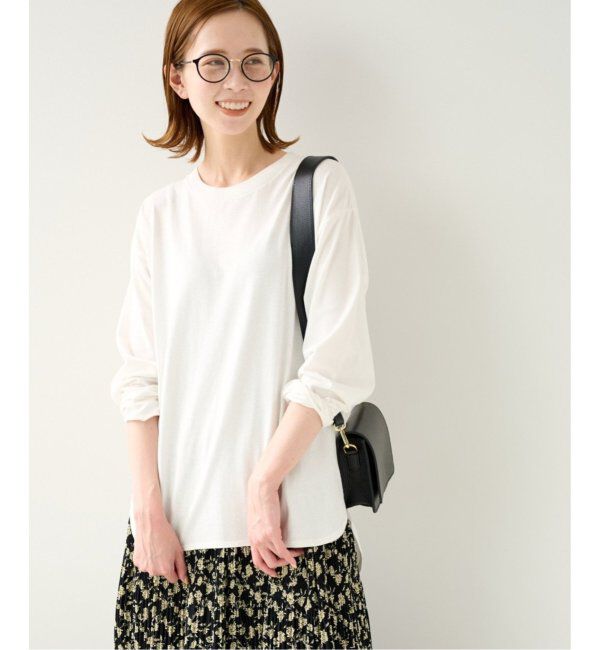 JOURNAL STANDARD relume「《追加4》USAコットンロングラウンドプルオーバー」|Tシャツ・カットソー|