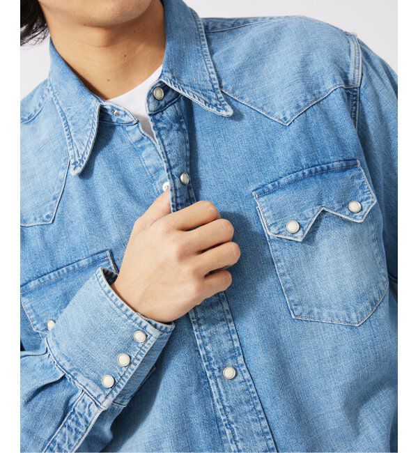 JOURNAL STANDARD relume「LEVI'S(R) VINTAGE CLOTHING/リーバイス SHORTHORN SAWTOOTH INDIGO COSMOS」|シャツ・ブラウス|