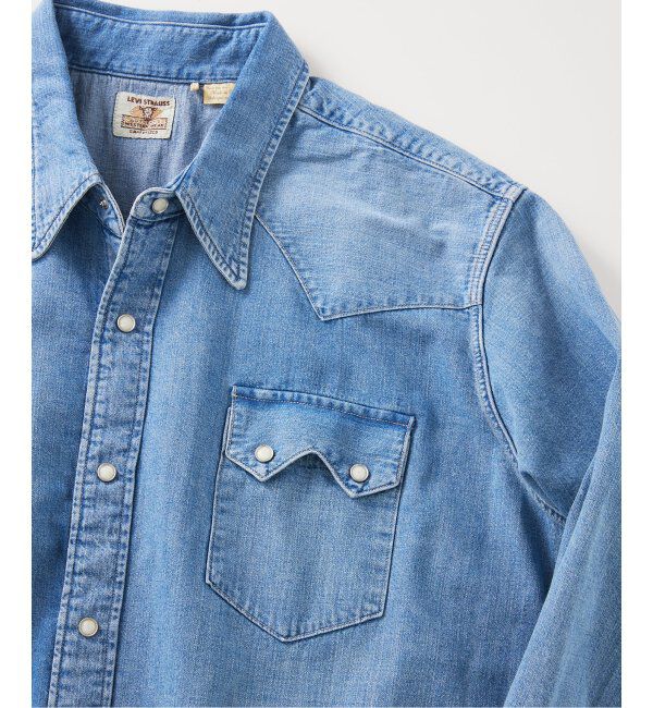 JOURNAL STANDARD relume「LEVI'S(R) VINTAGE CLOTHING/リーバイス SHORTHORN SAWTOOTH INDIGO COSMOS」|シャツ・ブラウス|