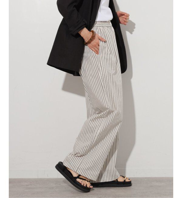 JOURNAL STANDARD relume「GOODIES CLUB ストライプパンツ」|その他|ブラウン