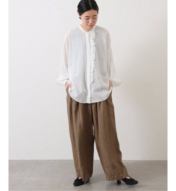 journal standard luxe「フレンチリネンツイルパンツ」|その他|