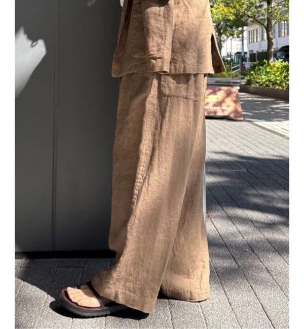 journal standard luxe「フレンチリネンツイルパンツ」|その他|