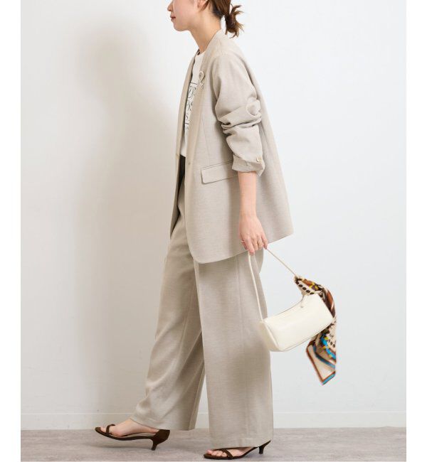 JOURNAL STANDARD relume「《追加》LINYツイルノーカラージャケット」|ノーカラージャケット|