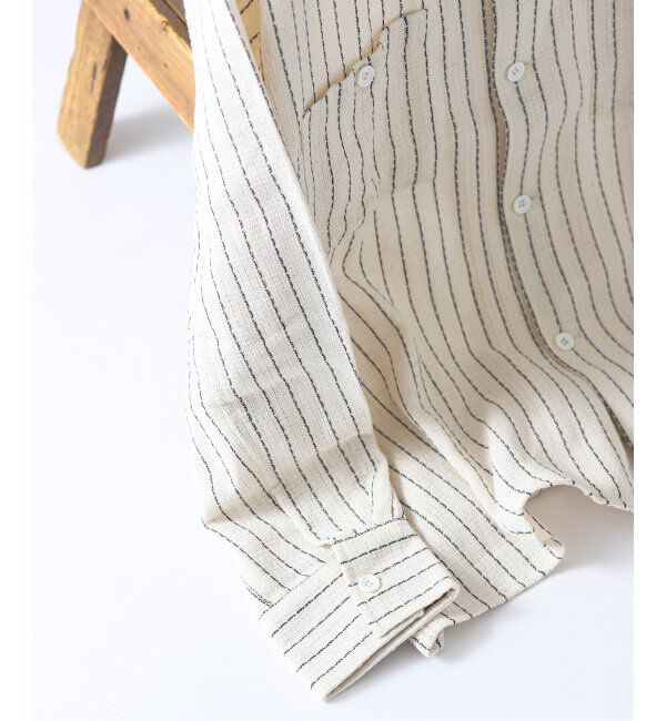 JOURNAL STANDARD relume「C/Lバスケット ピンストライプシャツ」|シャツ・ブラウス|