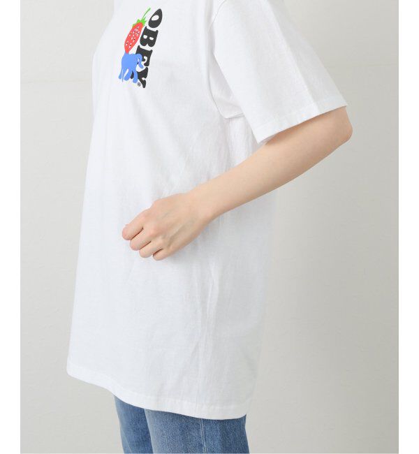 Oriens JOURNAL STANDARD「【OBEY / オベイ】STRAWBERRY 165264054-25P」|Tシャツ・カットソー|