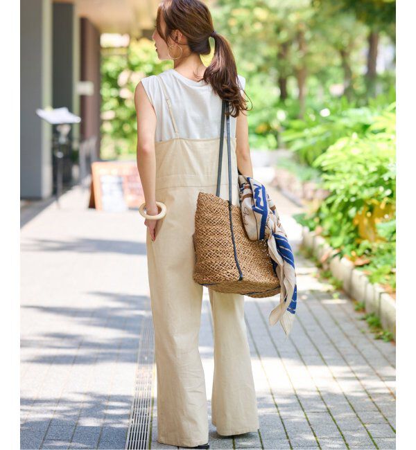 JOURNAL STANDARD relume「《追加/2枚セット》手洗い可/タンクトップ付きキャミサロペット」|オールインワン|