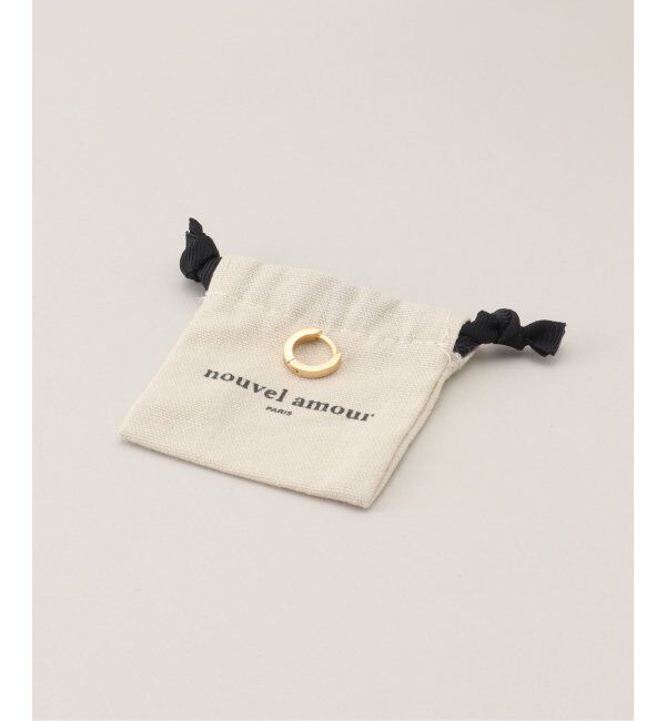 journal standard L'essage「【NOUVEL AMOUR/ヌーベルアムール】 HOOPS ELENA SMALL (SINGLE)：ピアス（片耳用）」|ピアス|
