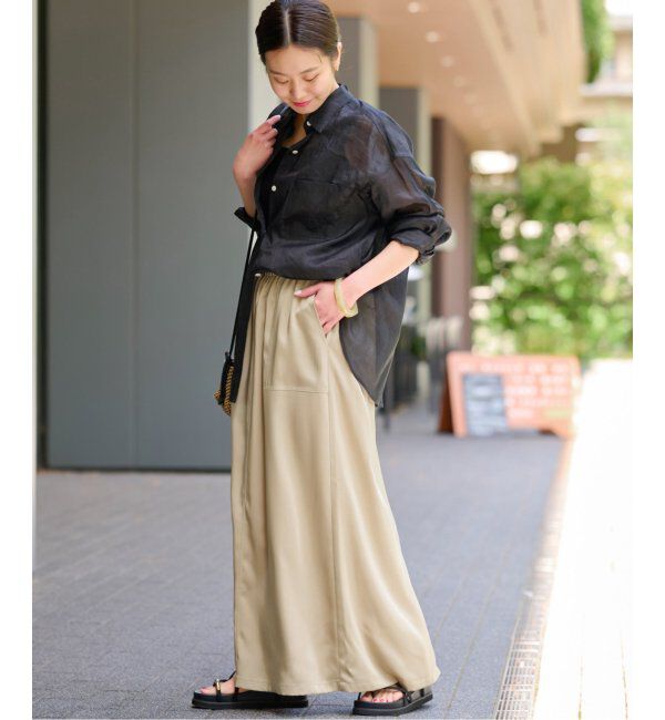 JOURNAL STANDARD relume「ヴィンテージサテンベイカースカート」|スカート|