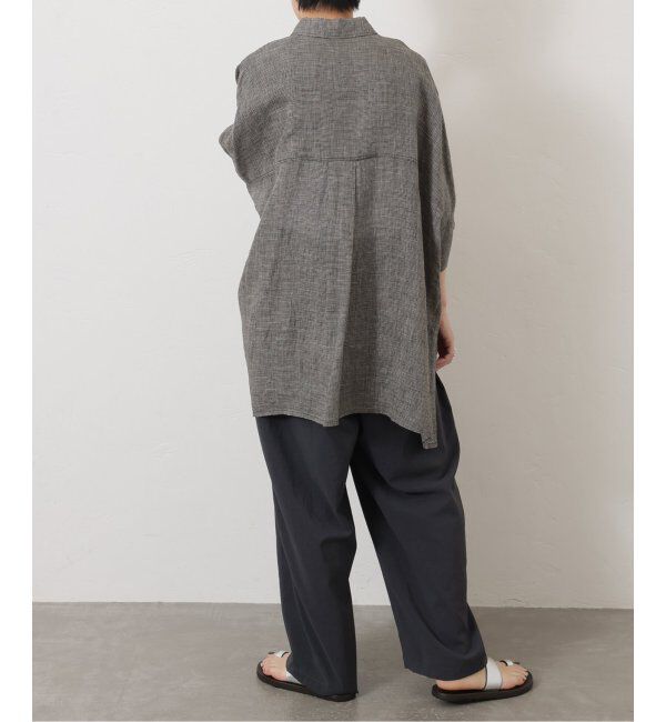 journal standard luxe「60リネンガーゼ ワイドシャツ」|シャツ・ブラウス|