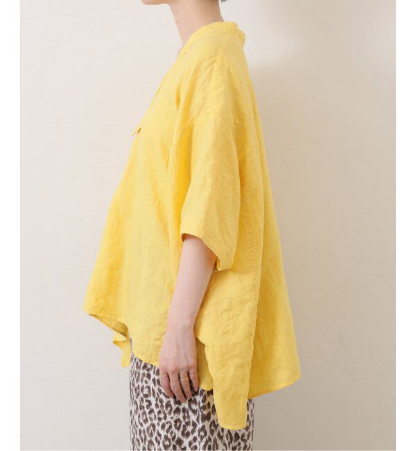 journal standard luxe「40リネンワッシャー Vスキッパーシャツ」|シャツ・ブラウス|