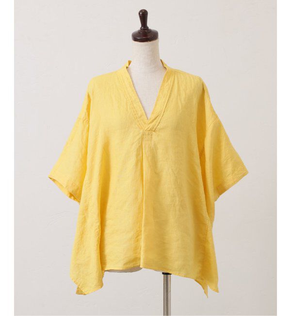 journal standard luxe「40リネンワッシャー Vスキッパーシャツ」|シャツ・ブラウス|