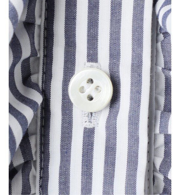 journal standard L'essage「《追加》スタンドカラーフリルシャツ」|シャツ・ブラウス|