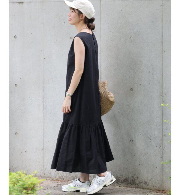 JOURNAL STANDARD relume「ヘムギャザーロングワンピース」|ワンピース|