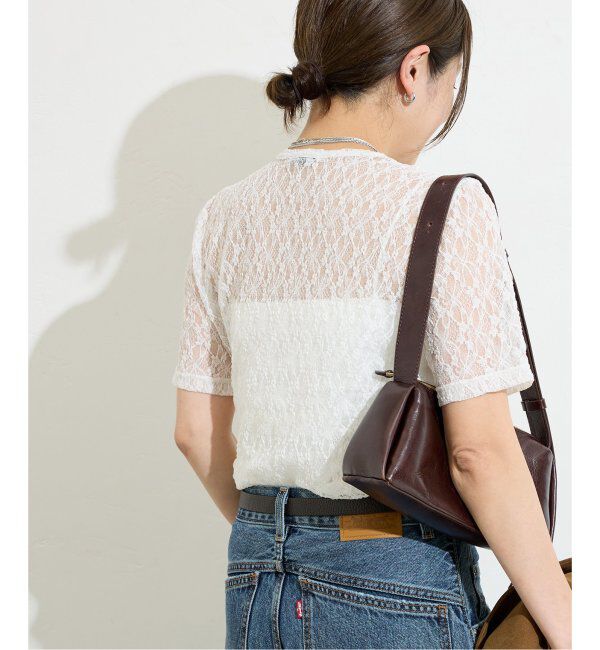 JOURNAL STANDARD「ストレッチレースTEE」|Tシャツ・カットソー|