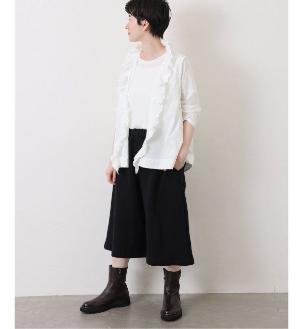 journal standard luxe「ブロードワッシャー フリルジレ」|ベスト・ジレ|