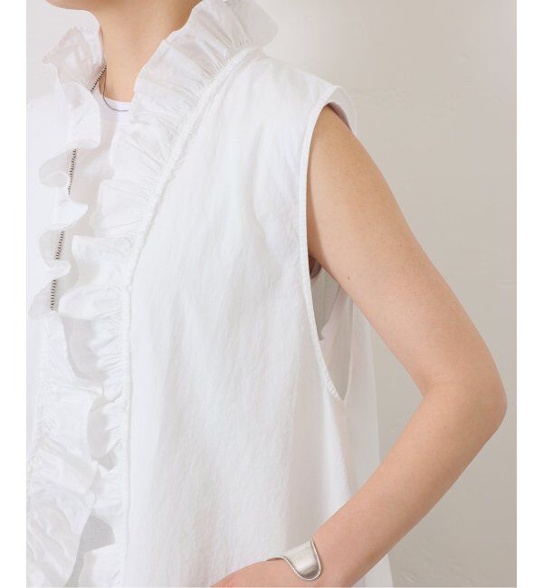 journal standard luxe「ブロードワッシャー フリルジレ」|ベスト・ジレ|