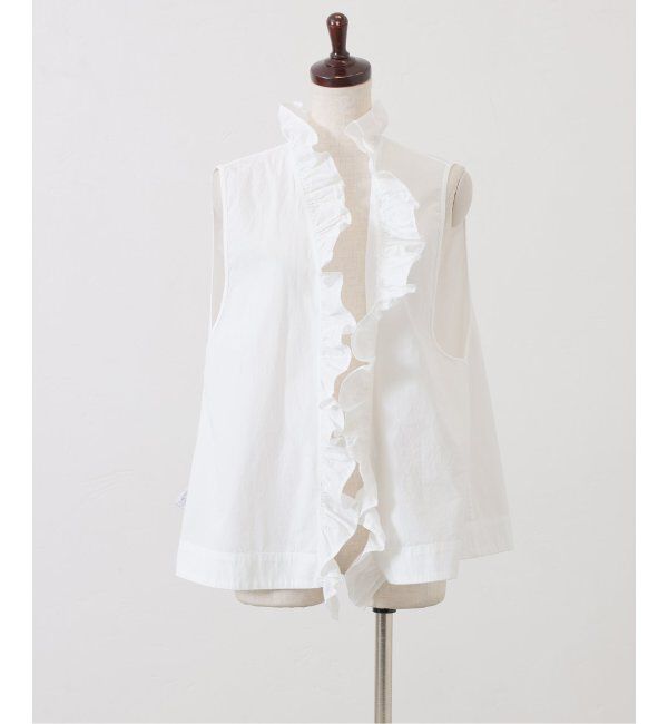 journal standard luxe「ブロードワッシャー フリルジレ」|ベスト・ジレ|