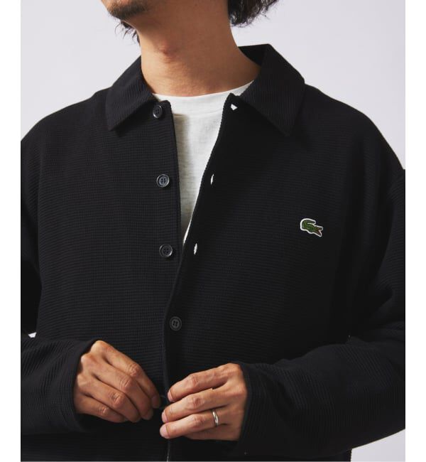 JOURNAL STANDARD relume「LACOSTE / ラコステ 別注 ヘビーピケ シャツ ジャケット」|カーディガン|