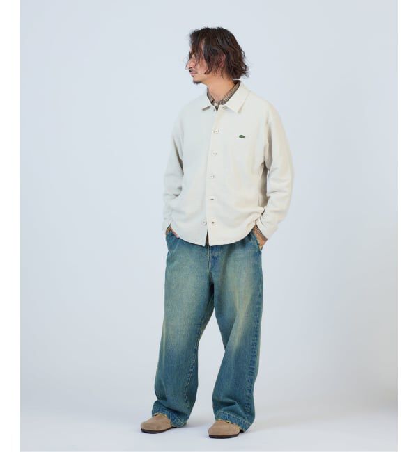 JOURNAL STANDARD relume「LACOSTE / ラコステ 別注 ヘビーピケ シャツ ジャケット」|カーディガン|