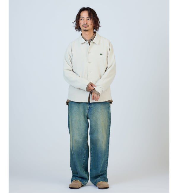 JOURNAL STANDARD relume「LACOSTE / ラコステ 別注 ヘビーピケ シャツ ジャケット」|カーディガン|