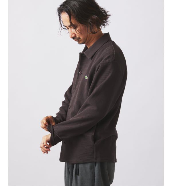 JOURNAL STANDARD relume「LACOSTE / ラコステ 別注 ヘビーピケ シャツ ジャケット」|カーディガン|