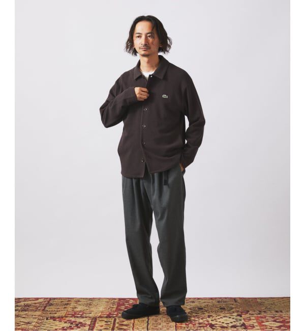 JOURNAL STANDARD relume「LACOSTE / ラコステ 別注 ヘビーピケ シャツ ジャケット」|カーディガン|
