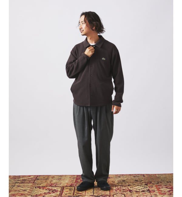 JOURNAL STANDARD relume「LACOSTE / ラコステ 別注 ヘビーピケ シャツ ジャケット」|カーディガン|