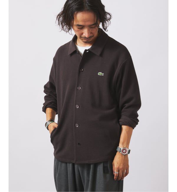 JOURNAL STANDARD relume「LACOSTE / ラコステ 別注 ヘビーピケ シャツ ジャケット」|カーディガン|